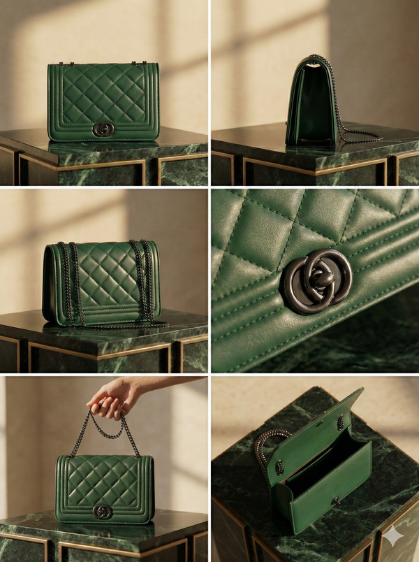 Limited Edition Noir du Circle Bag