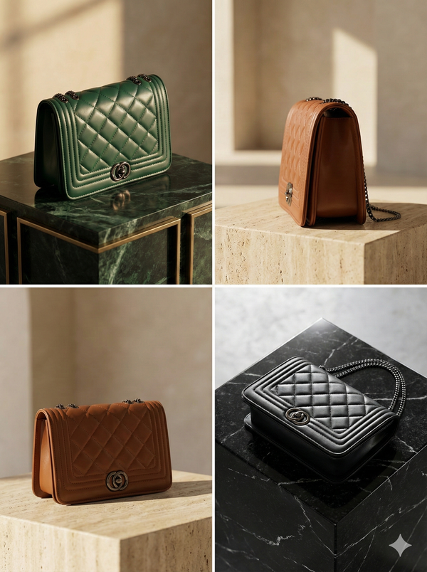 Limited Edition Noir du Circle Bag