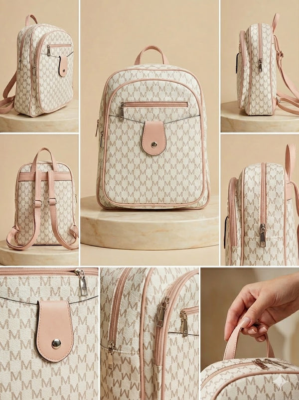 Maison Benelux Signature Monogram Rugzak